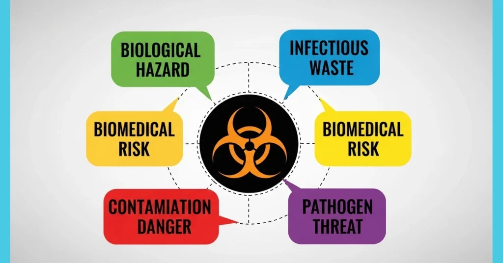 Synonyms for biohazards