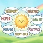 synonyms for optimist