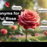 synonyms for beautiful rose