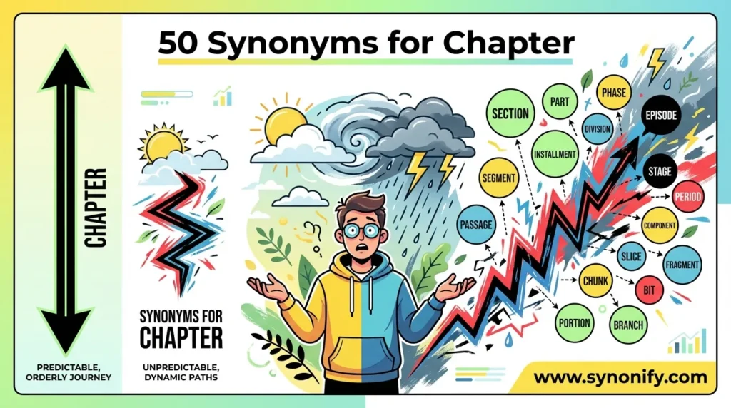 synonyms for chapter