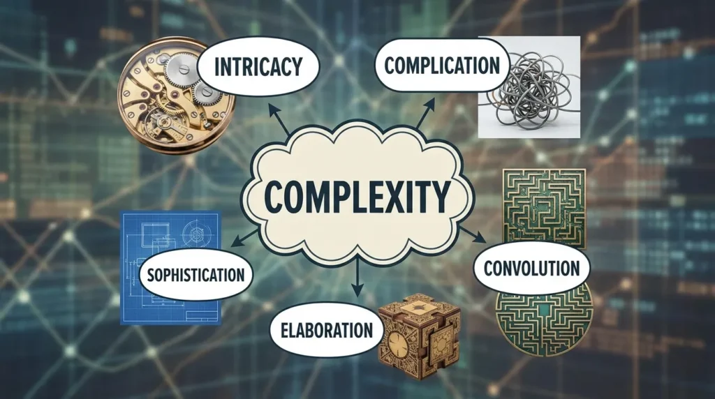 synonyms fo complexity