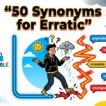 synonyms for erratic