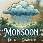 synonyms for monsoon
