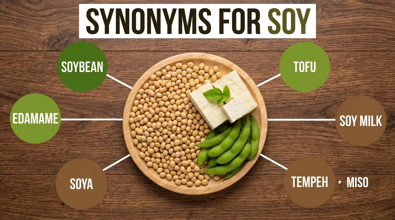synonyms for soy
