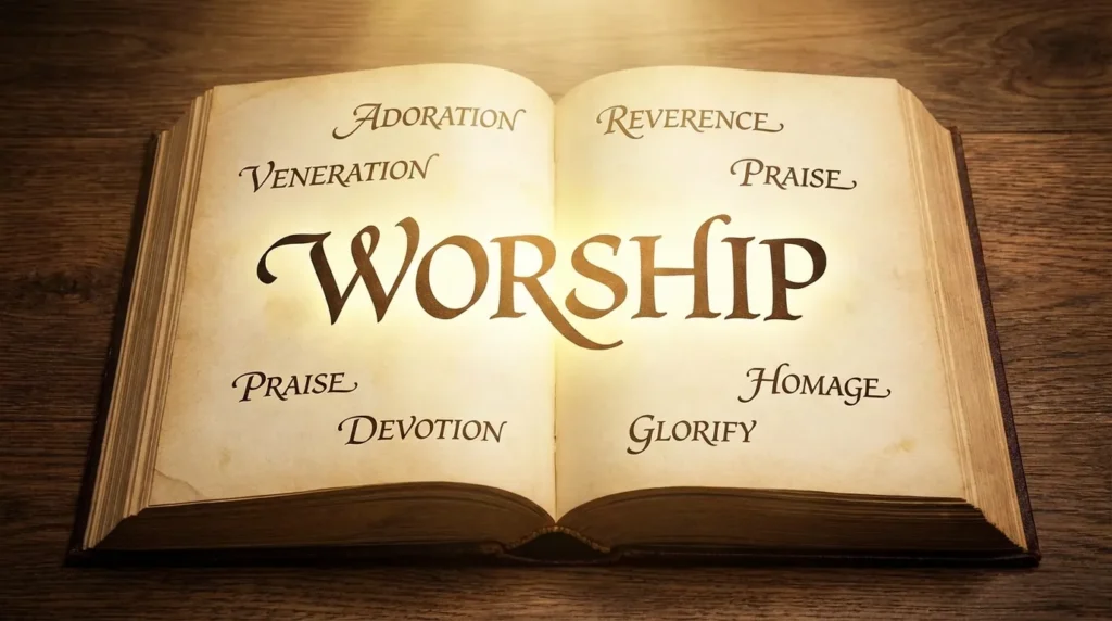 Synonyms for Worship