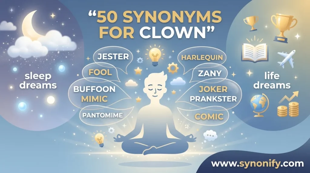 synonyms of clown