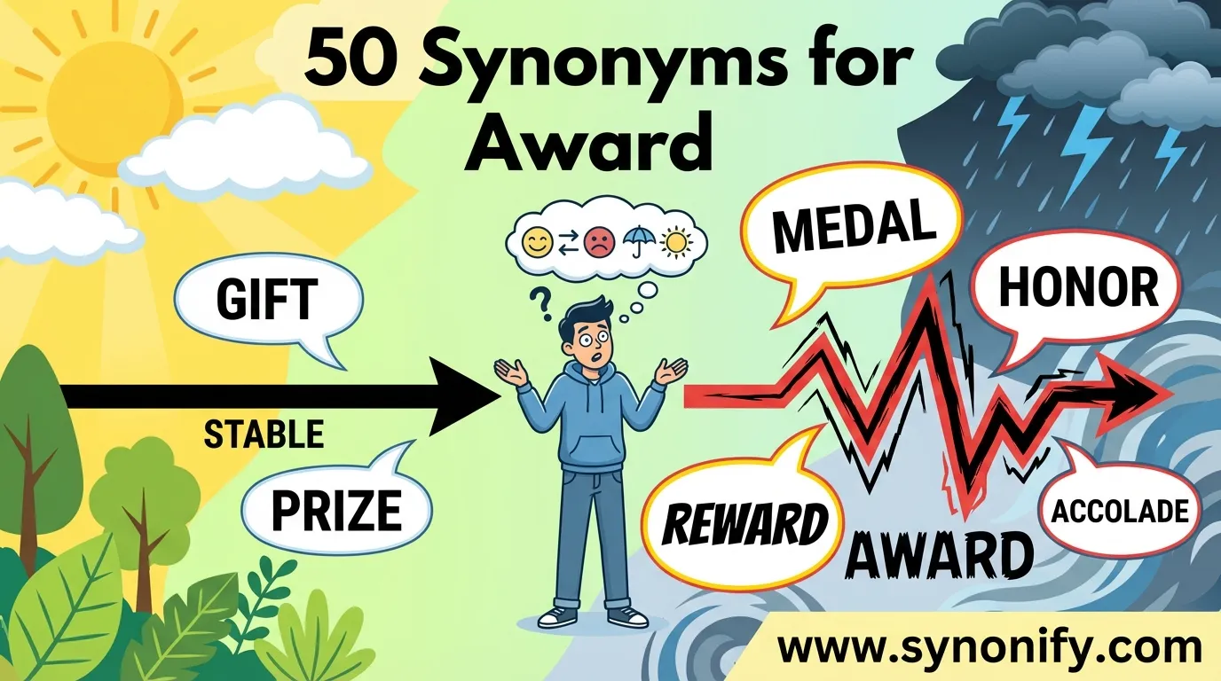 synonyms for award