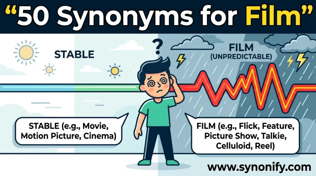 synonyms for film