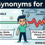 synonyms for film