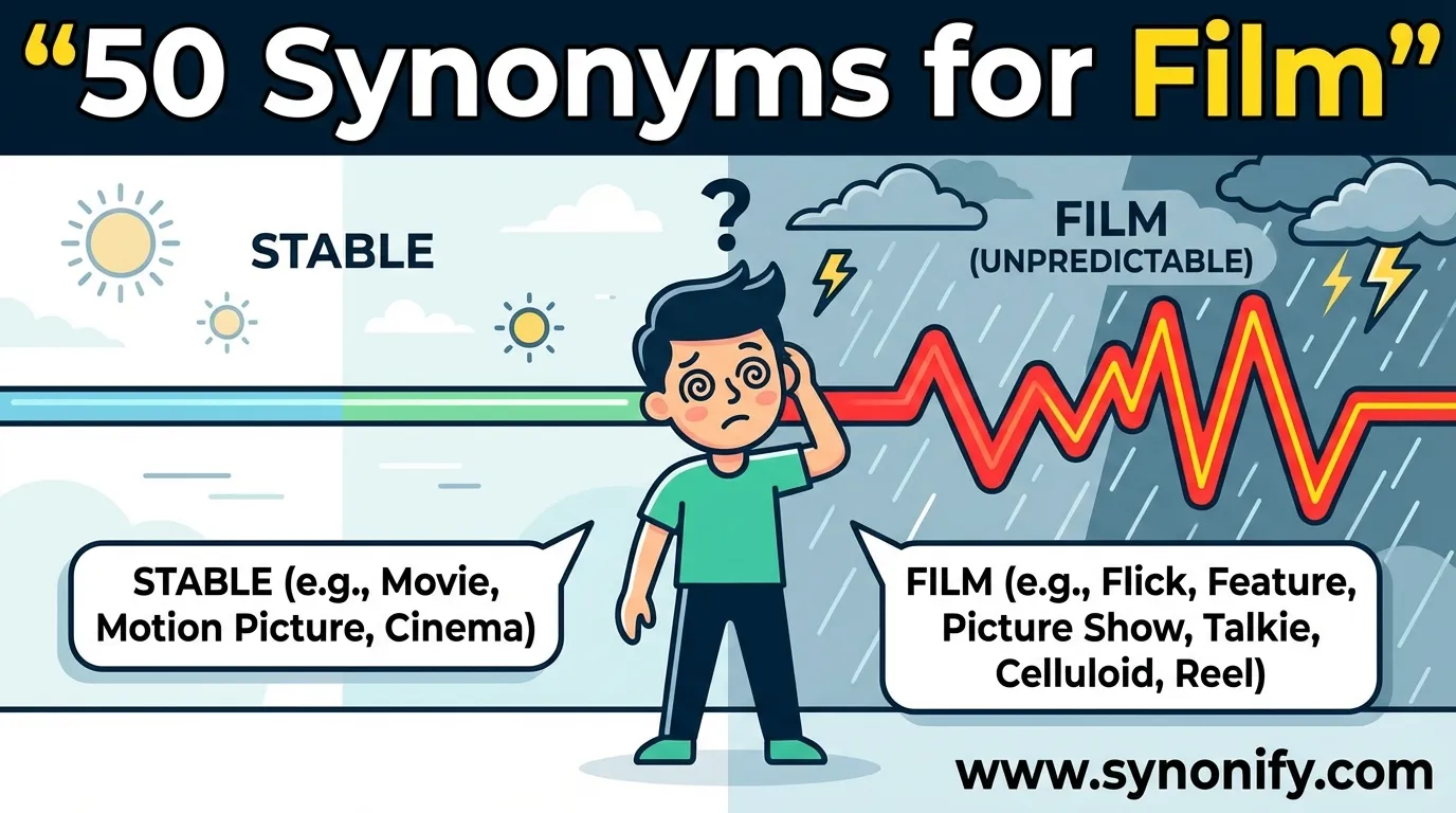 synonyms for film
