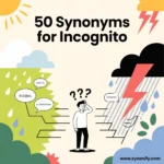 synonyms to incognito