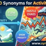 synonyms for activity