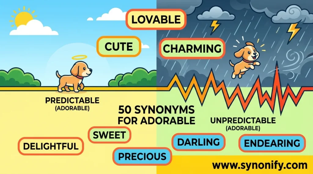 synonyms for adorable