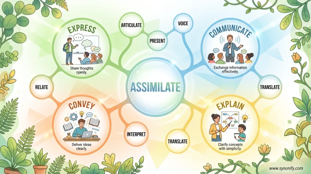 synonyms for assimilate
