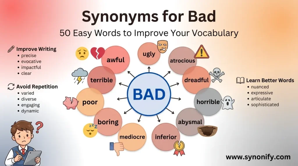 synonyms for bad