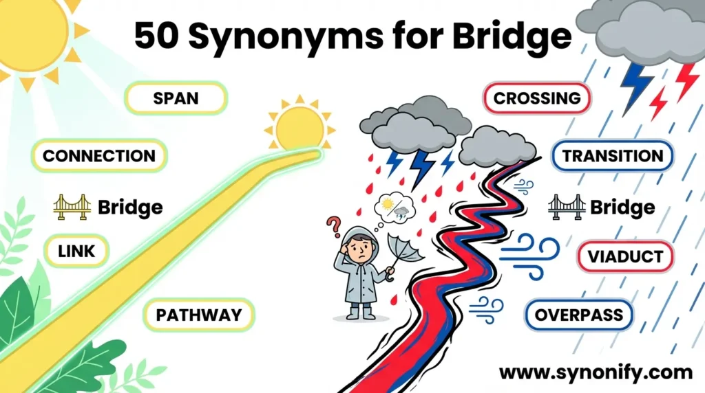 synonyms for bridge