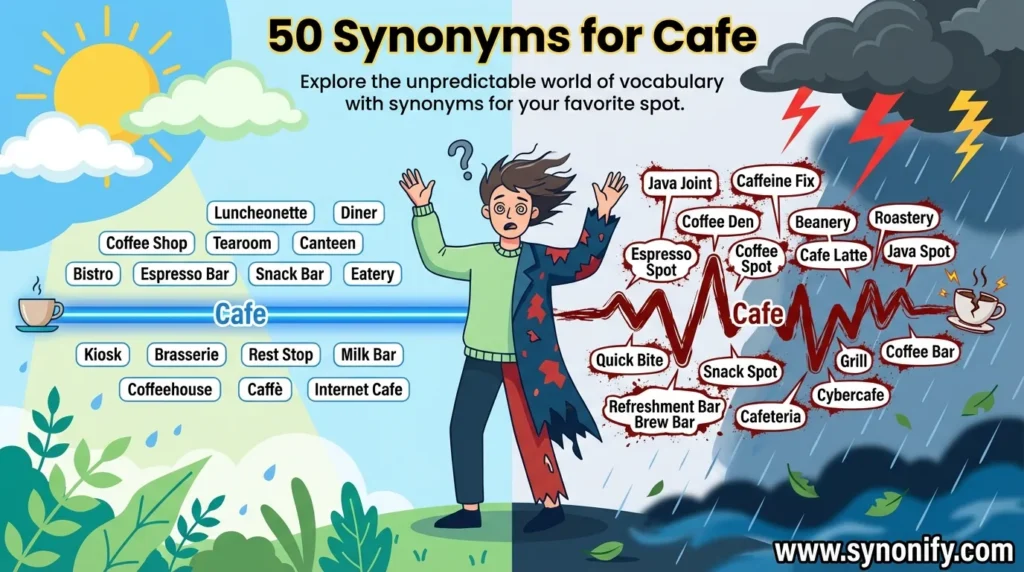 Synonyms for Cafe