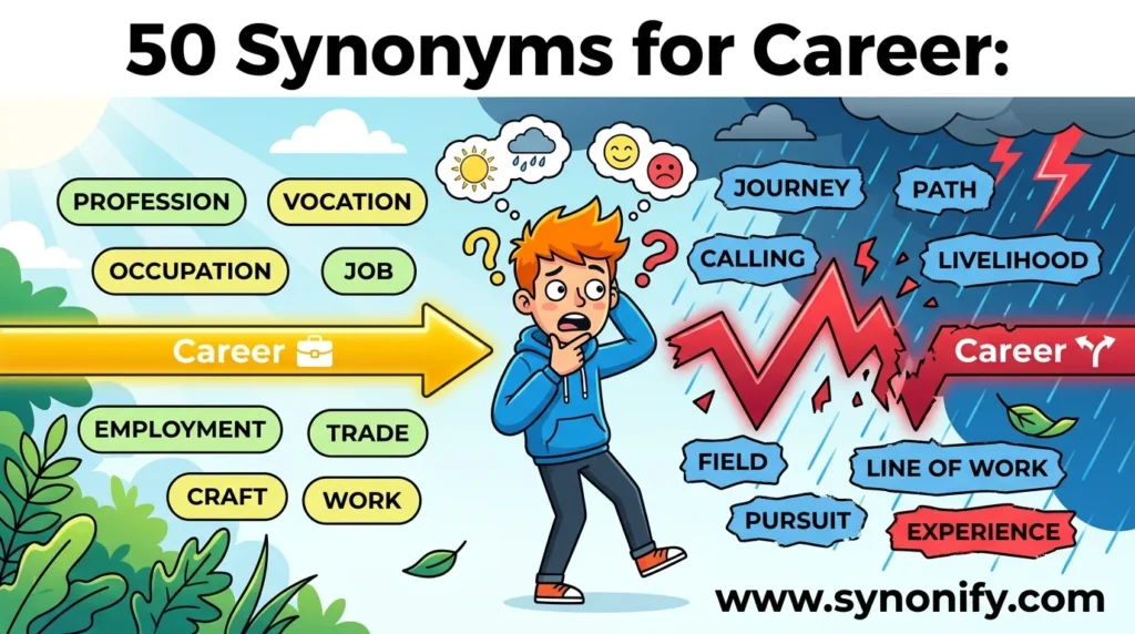 synonyms-for-career
