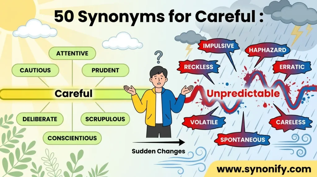 synonyms for careful
