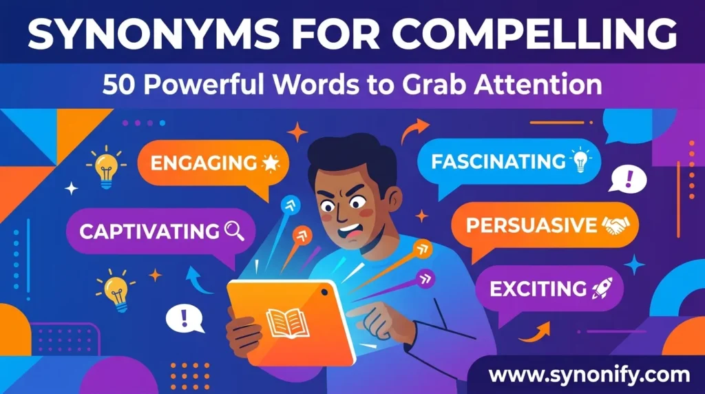 synonyms for compelling