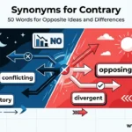 synonyms for contrary