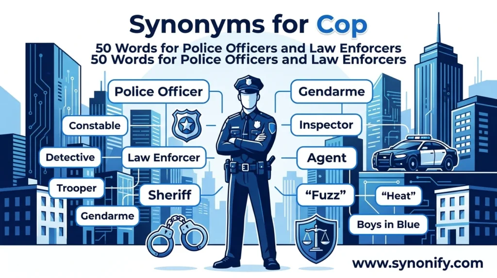 synonyms for cop