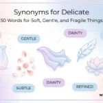 synonyms for delicate