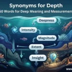 synonyms for depth