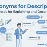 synonyms for description