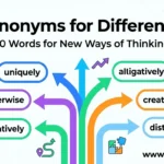 synonyms for differently