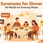 synonyms for dinner