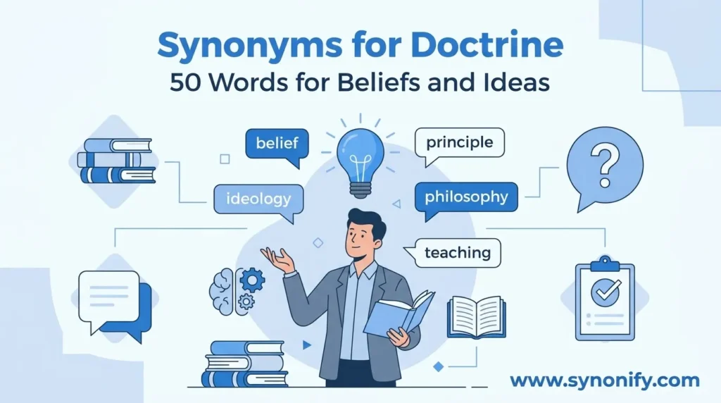 synonyms for doctrine