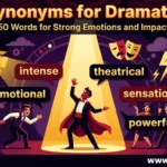synonyms for dramatic