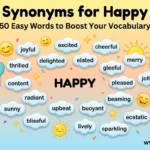 synonyms for happy
