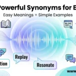 synonyms for echo