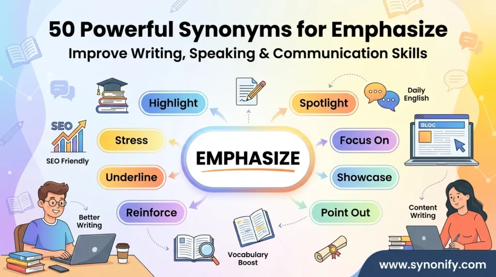 synonyms for emphasize