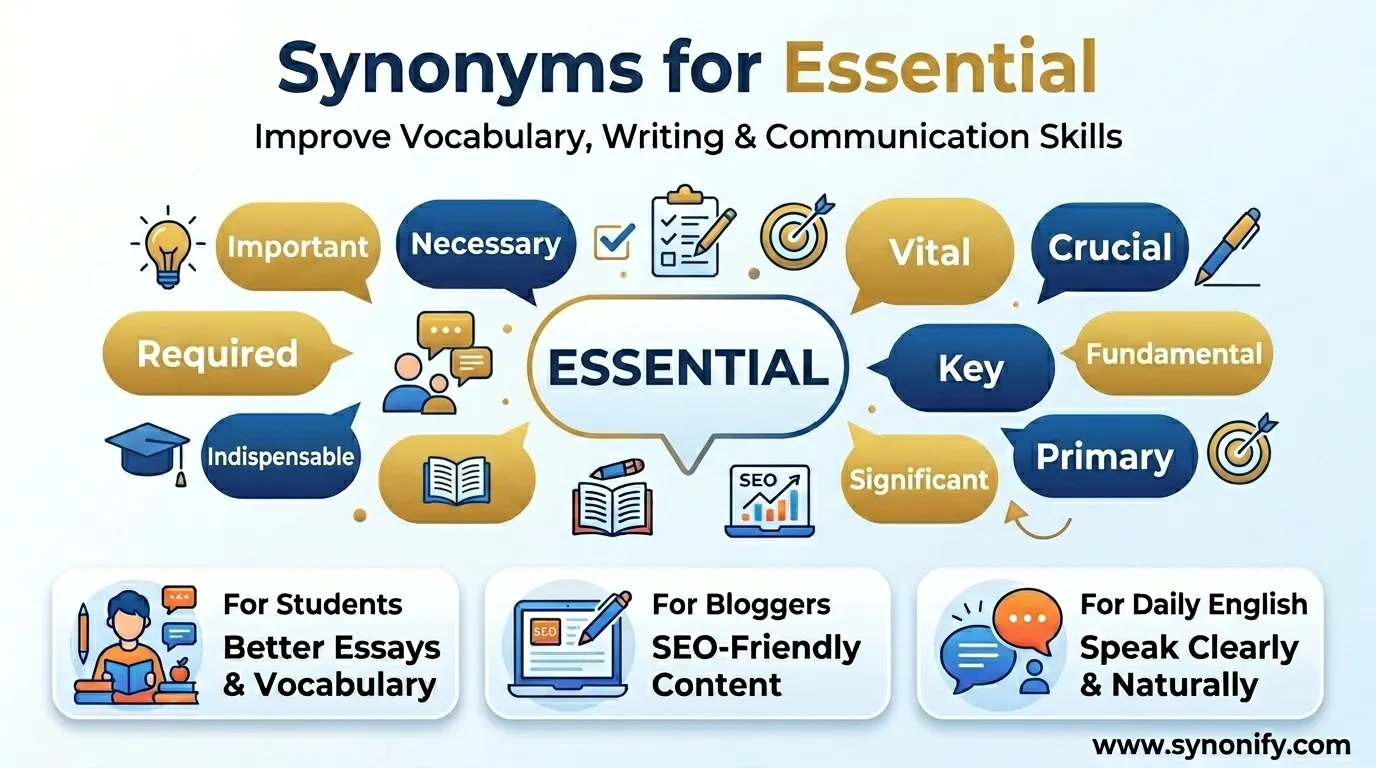 synonyms for essential