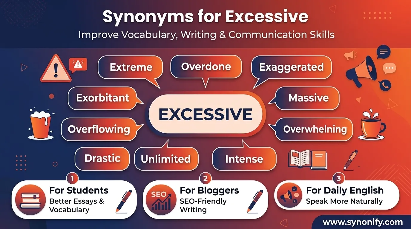synonyms for excessive