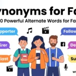 synonyms for fan