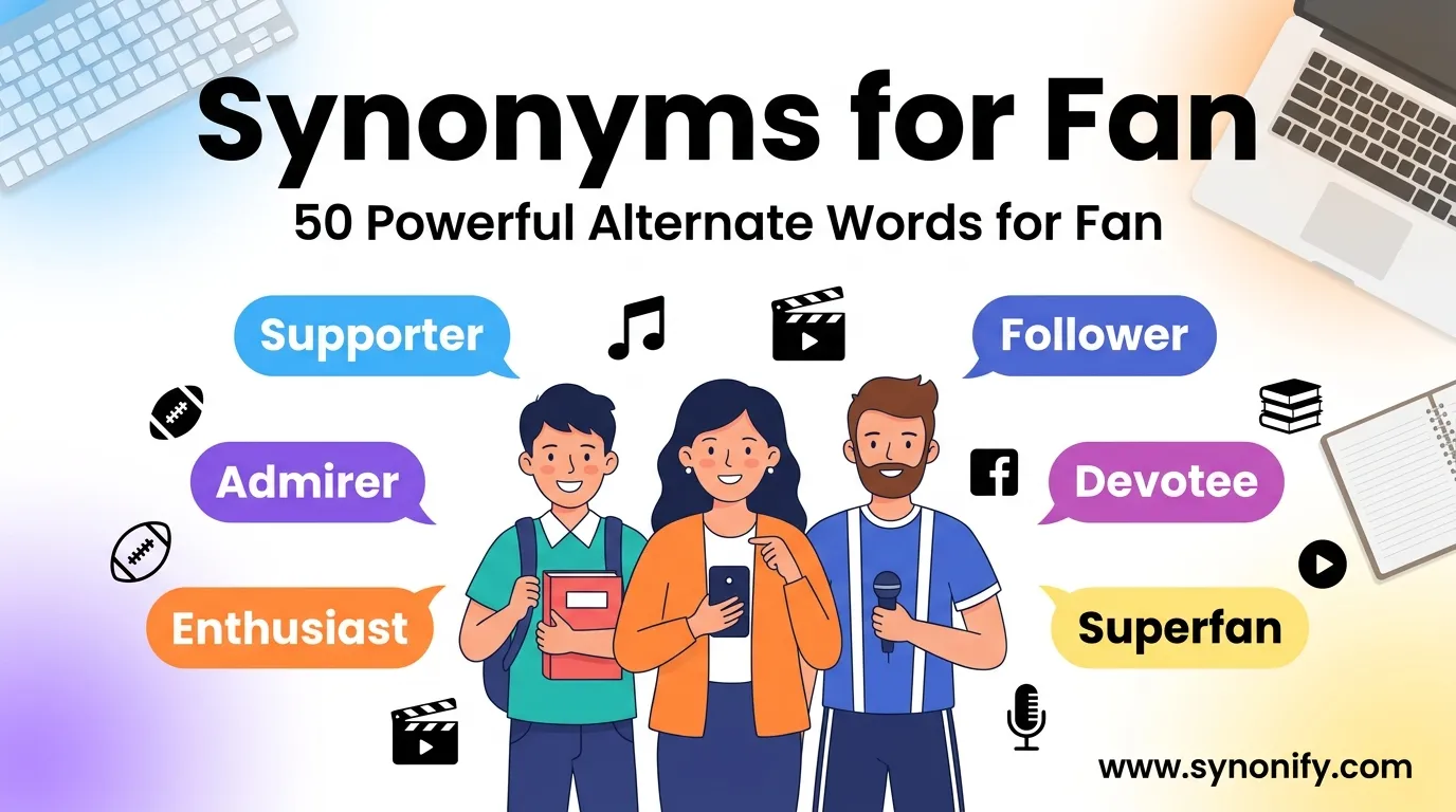synonyms for fan