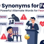 synonyms for fear