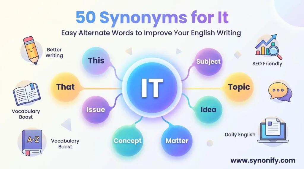 synonyms for it