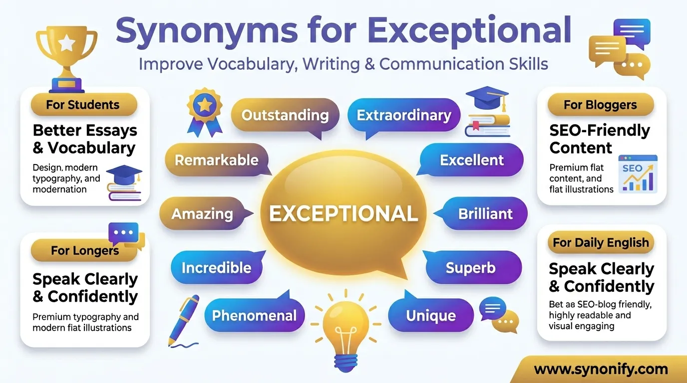 synonyms of exceptional