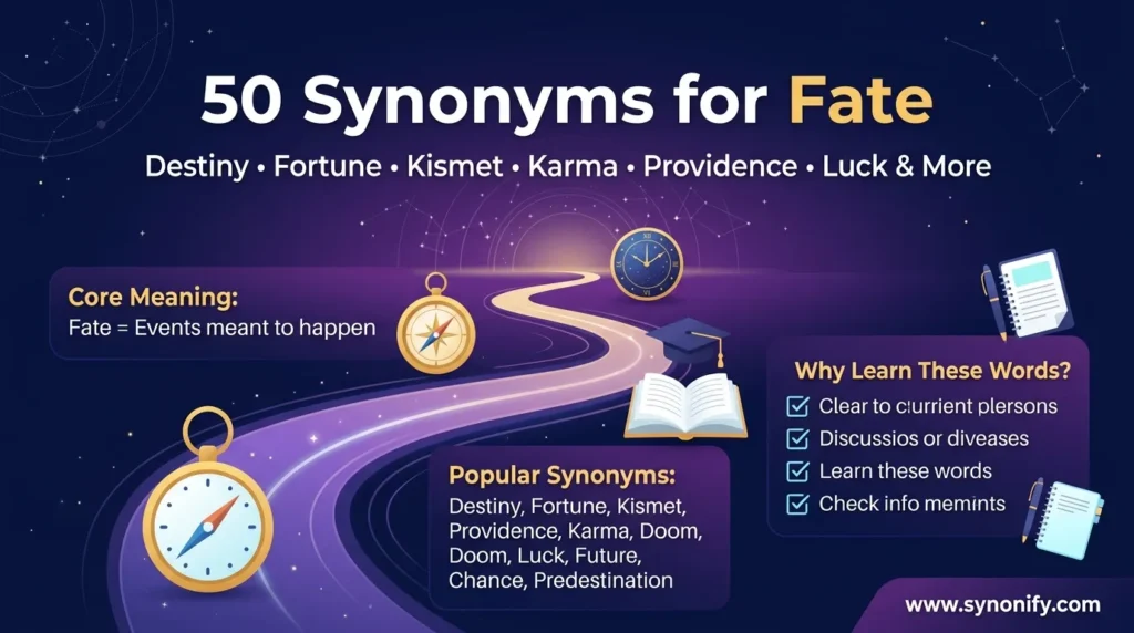 synonyms for fate