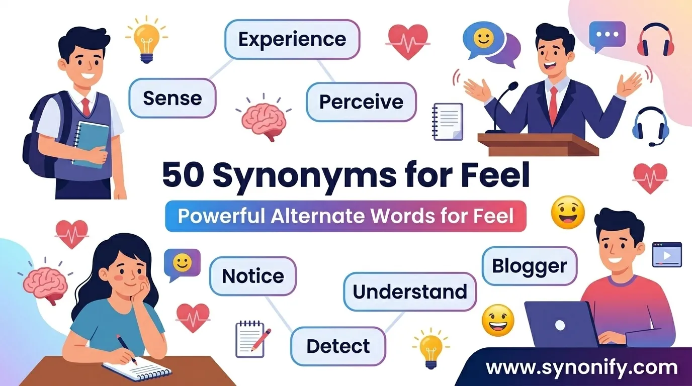 synonyms for feel